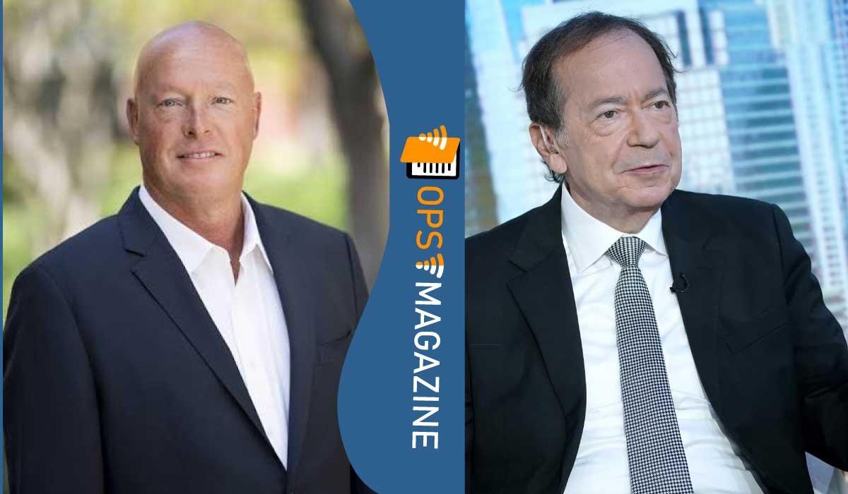 Bob Chapek and John Paulson