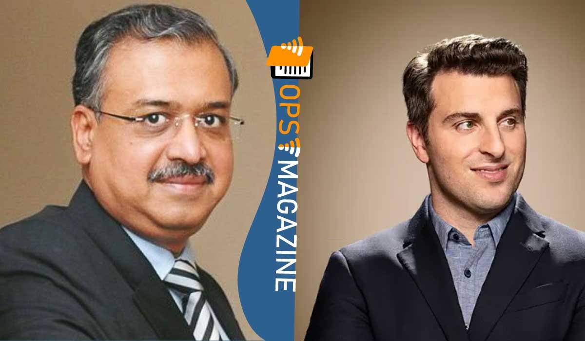 Dilip Shanghvi and Brian Chesky