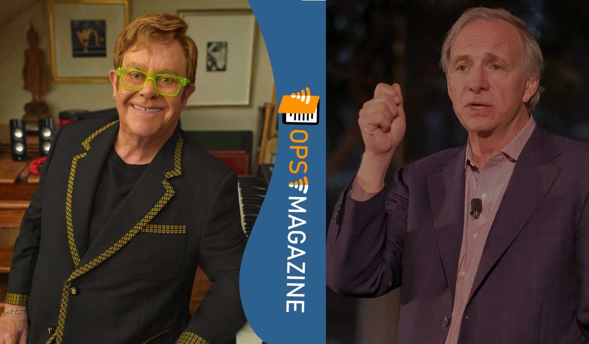 Elton John and Ray Dalio