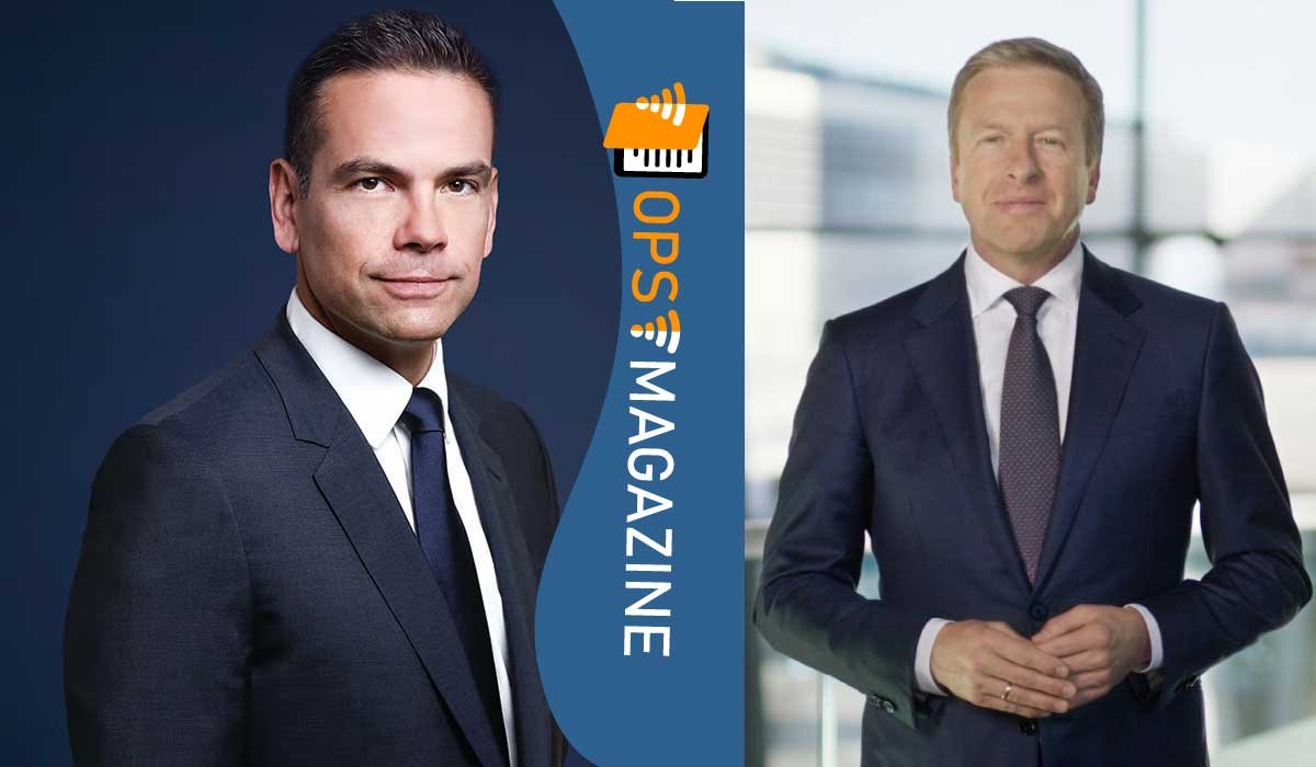 Lachlan Murdoch and Oliver Zipse