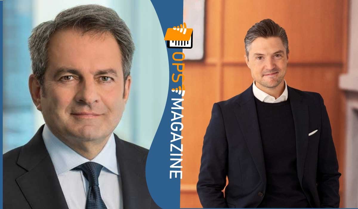 Michel Vounatsos and Carl Berg