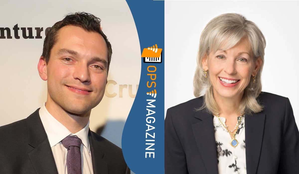 Nathan Blecharczyk and Leanne Caret