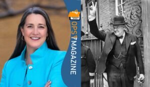 Patricia Poppe and Winston Churchill
