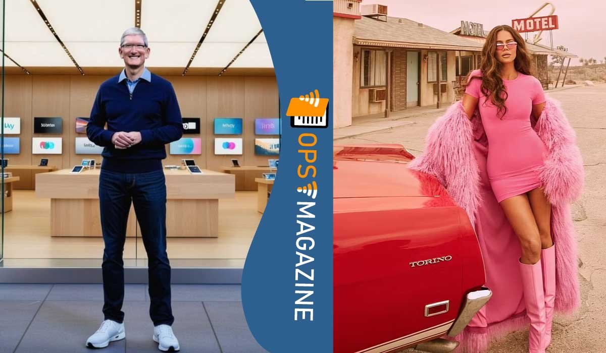 Tim Cook and Khloé Kardashian