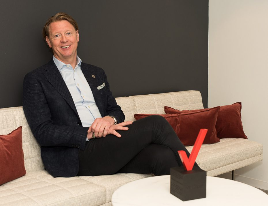 Hans Vestberg and Jeff Greene