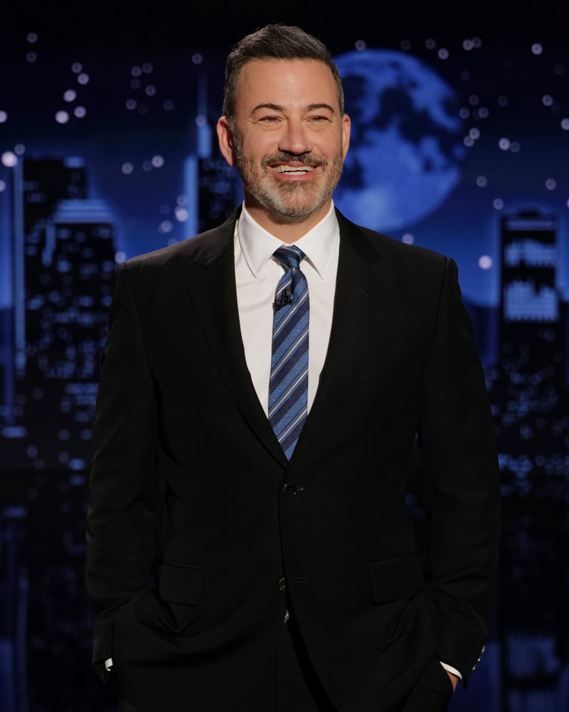 Jimmy Kimmel and Priyanka Chopra